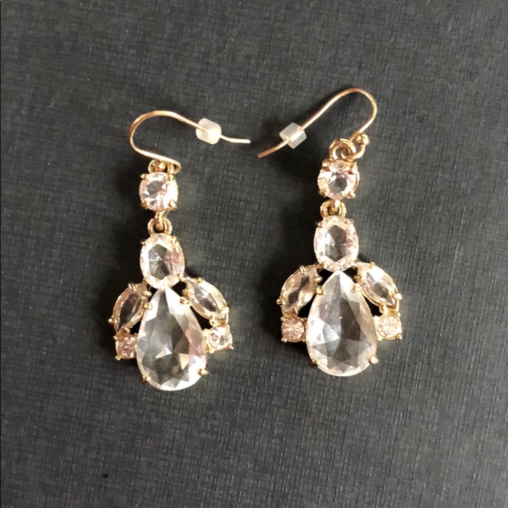 Kate spade gold drop earrings